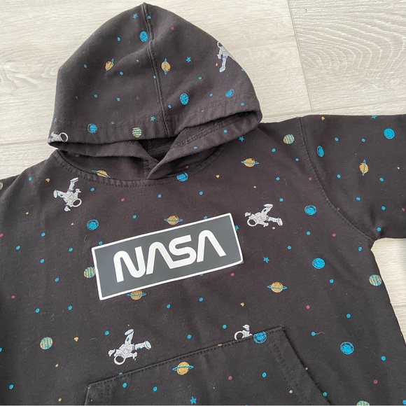 NASA Kid’d Black Hoodie - Picture 2 of 5